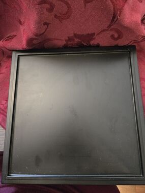 PartyLite Black Square Candle Tray